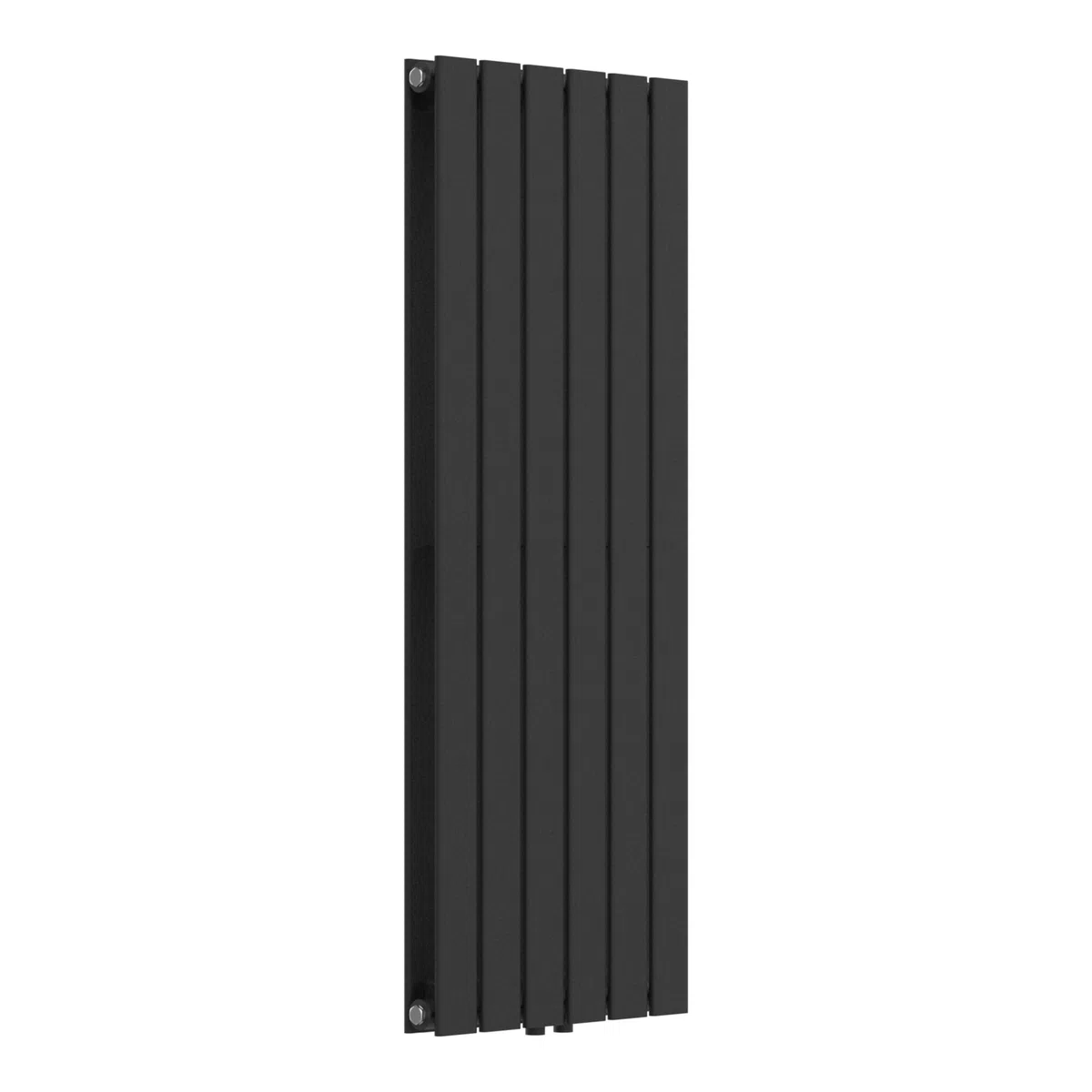 [neu.haus] Radiateur à Panneaux Double Radiateur Design Plat Chauffage Central pour Salon Chambre Salle de Bain 1140 W Acier 120 x 45 cm Noir