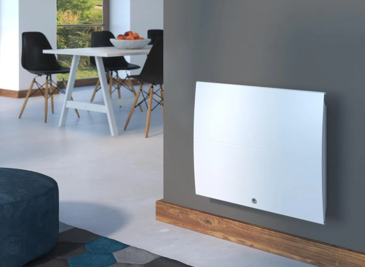 Radiateur chaleur douce Ténérife horizontal blanc 1000W