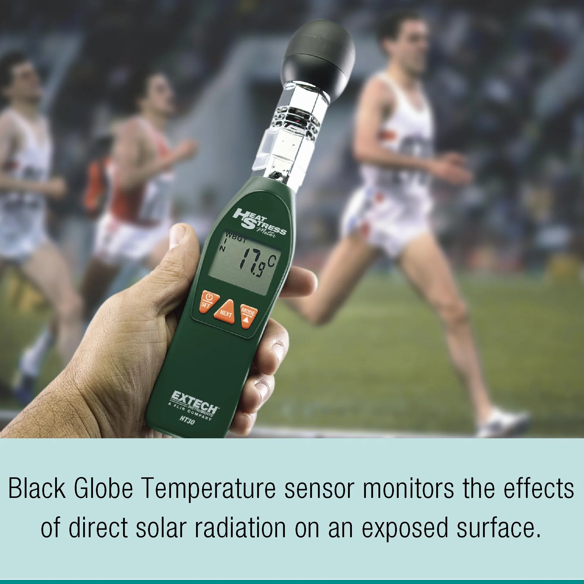 Extech HT30 Testeur De Contrainte Thermique WBGT