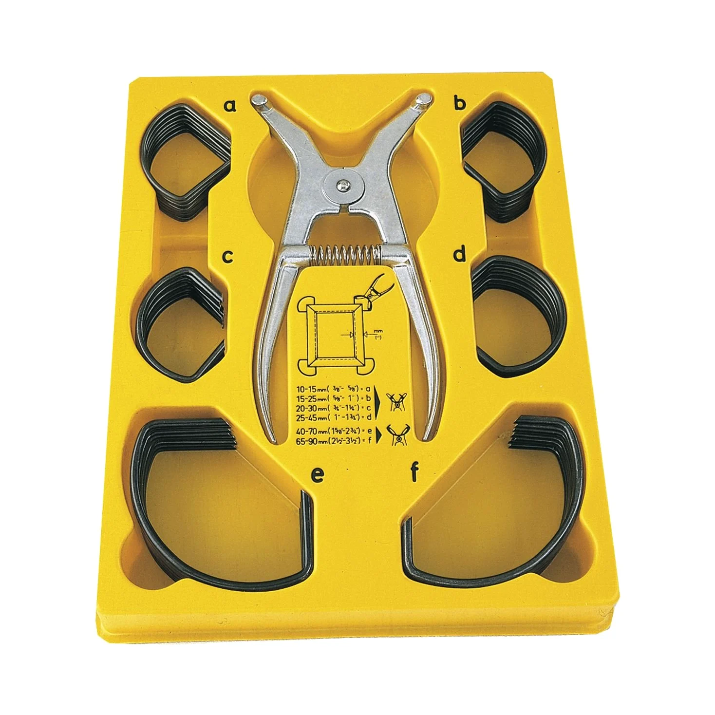 Hild Drap-housse Kit complet, 1 Agrafes, 173