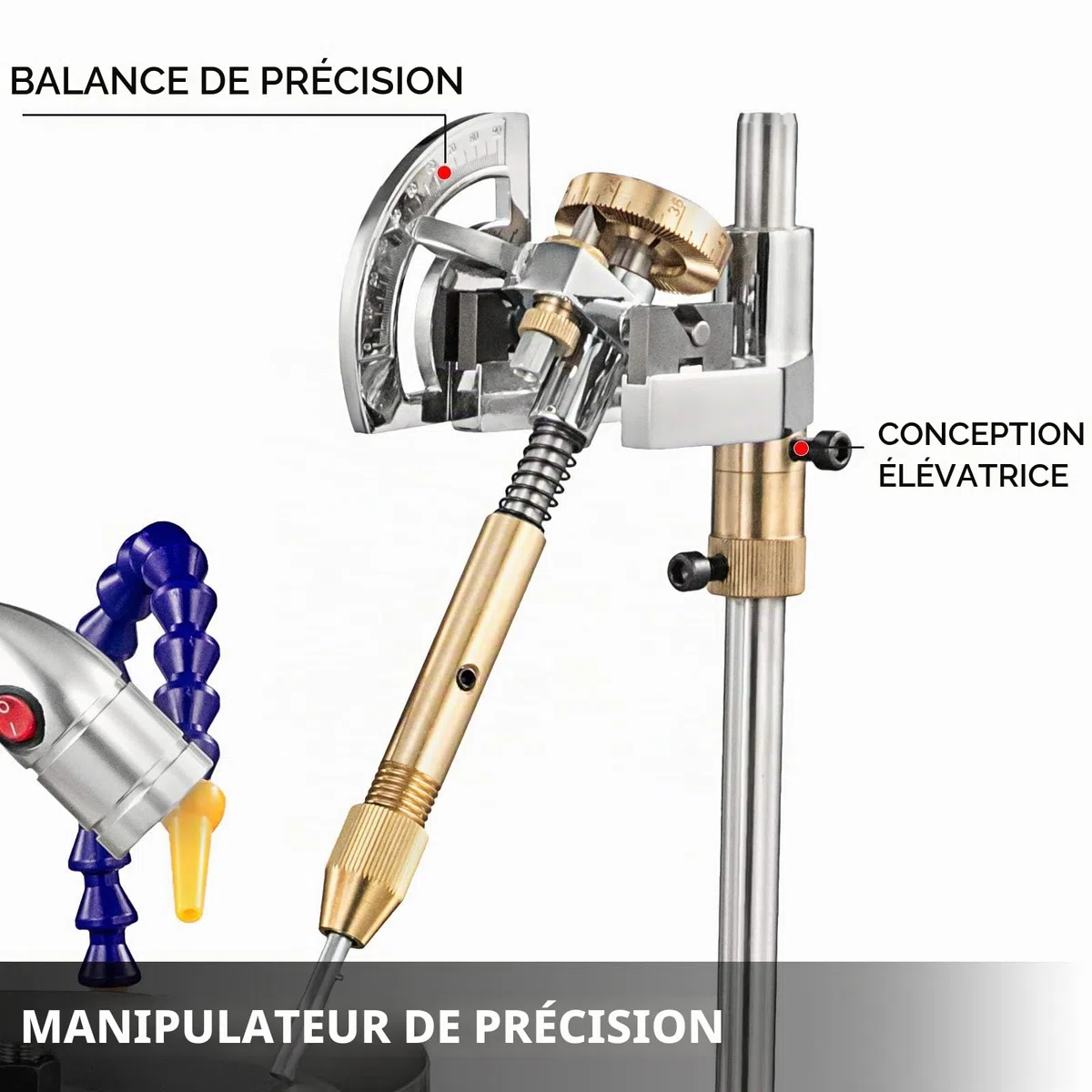 VEVOR Polisseuse Gemmes Machine de Polissage de Bijoux 2800RPM Machine de Polissage de Roche à Facettes Gemmes Machine de Polissage de Tampon Polisseuse de Roche