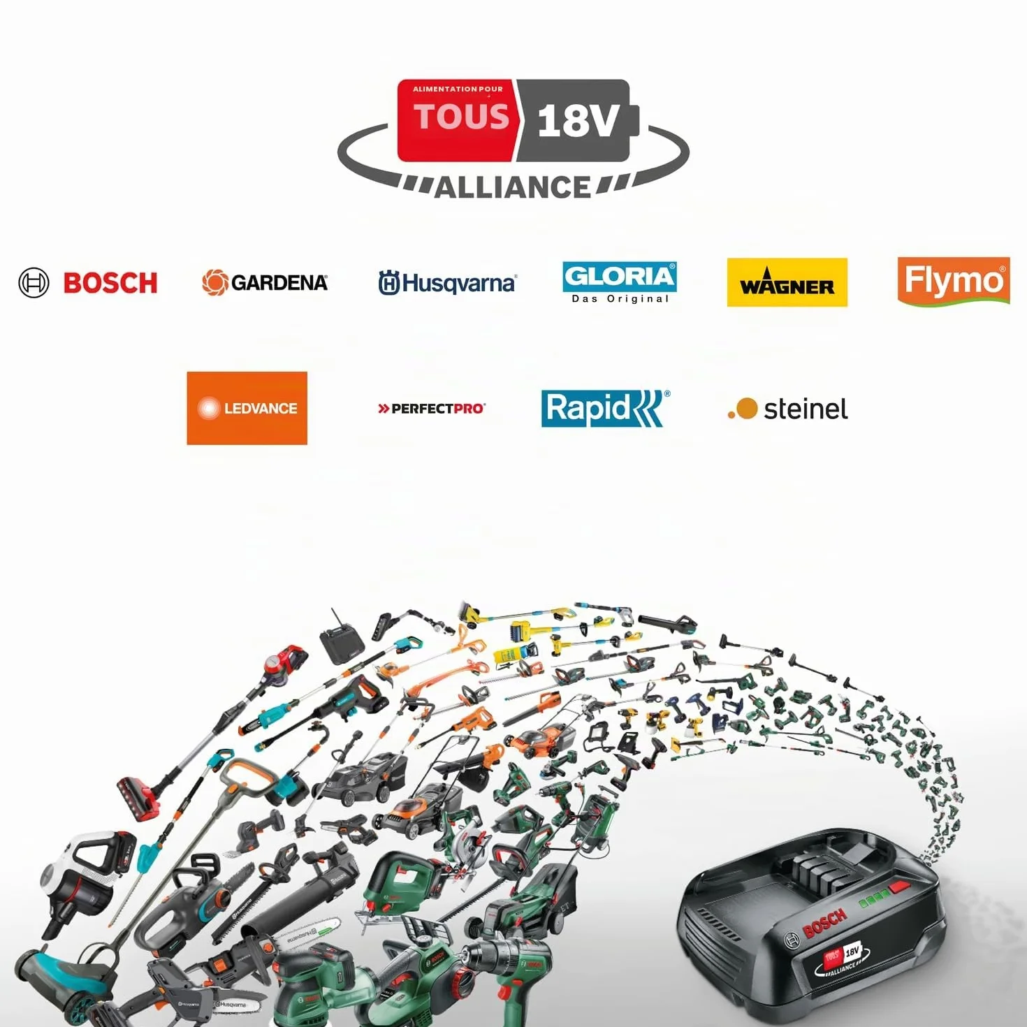 Bosch perceuse à percussion sans fil UniversalImpact 18V (2 Batteries, système 18 V, dans Coffret de Transport)