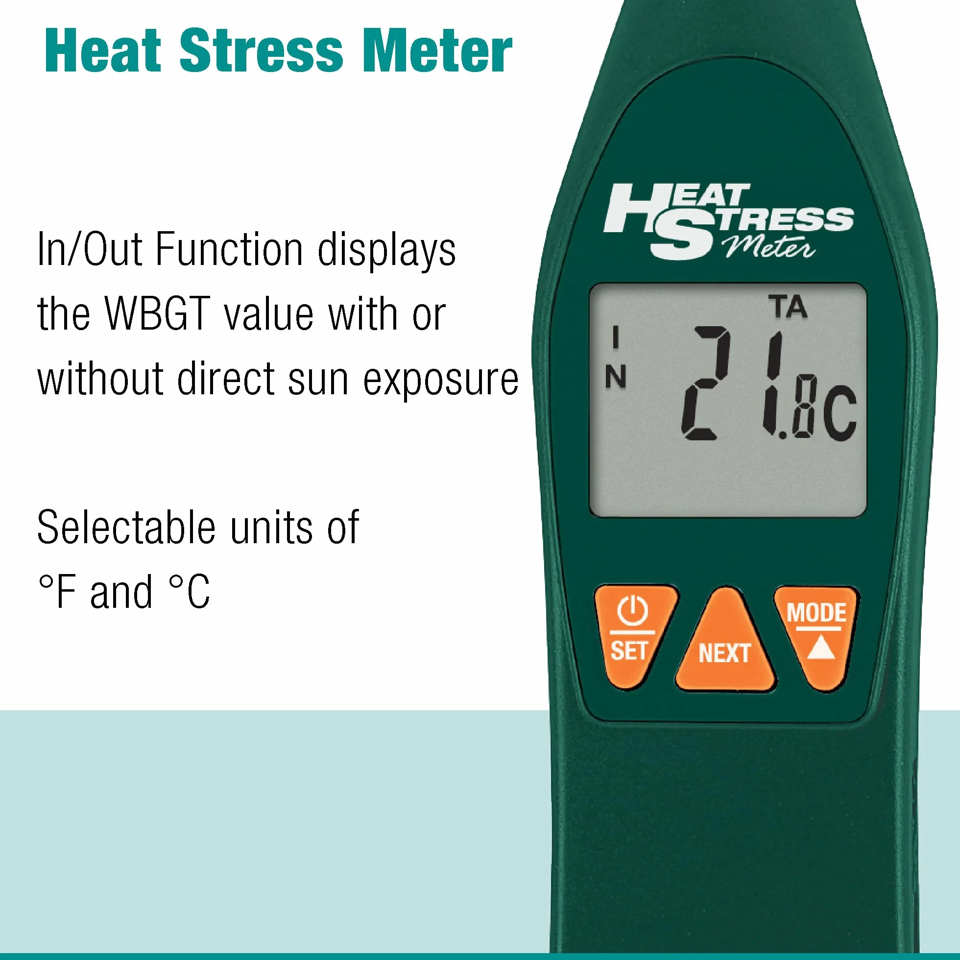 Extech HT30 Testeur De Contrainte Thermique WBGT