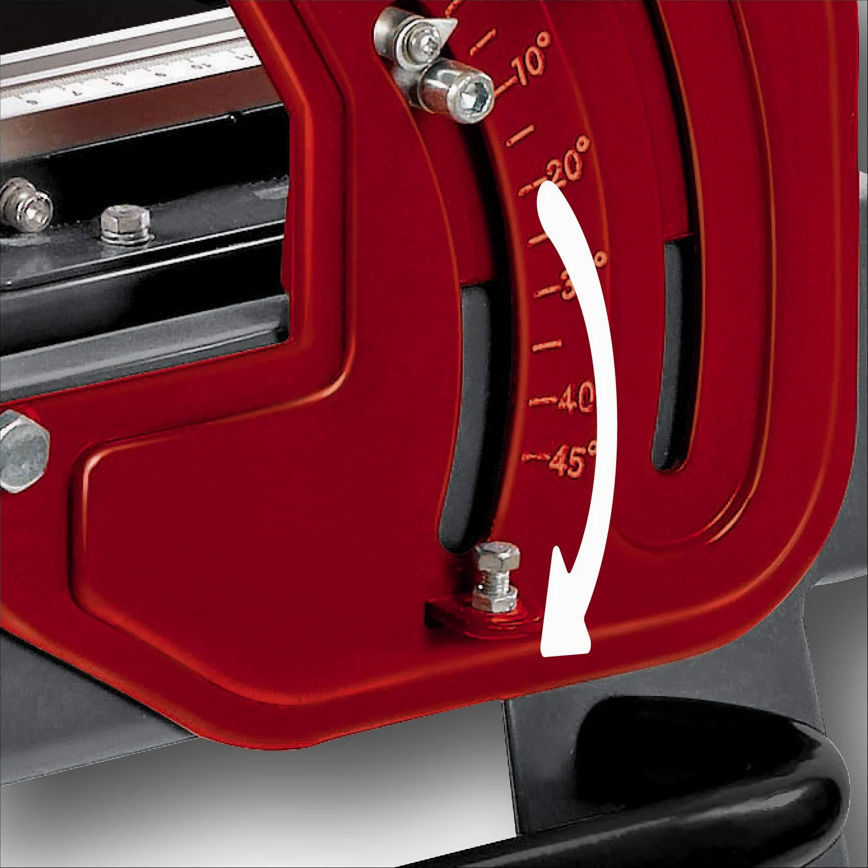 Einhell Coupe-carrelage radial TE-TC 620 U (900 W, Hauteur de travail : 700 mm, longueur de coupe 620 mm, Grand bac de récupération d'eau, Protection du disque)