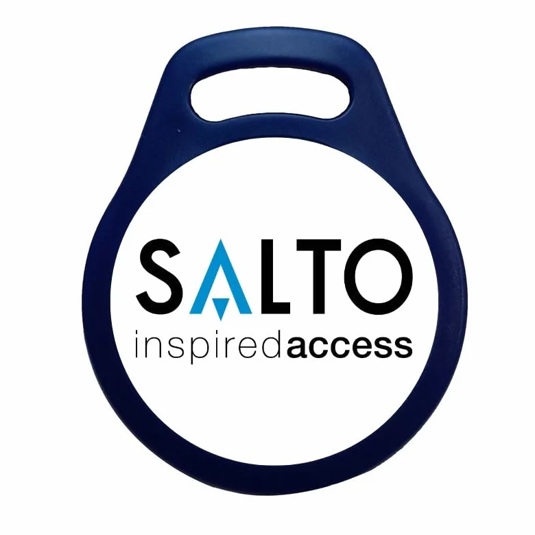 10 x Transpondeur Salto 4K Porte-Clés RFID avec 4 KB Mémoire pour Serrures Électroniques et Cylindres de Fermeture