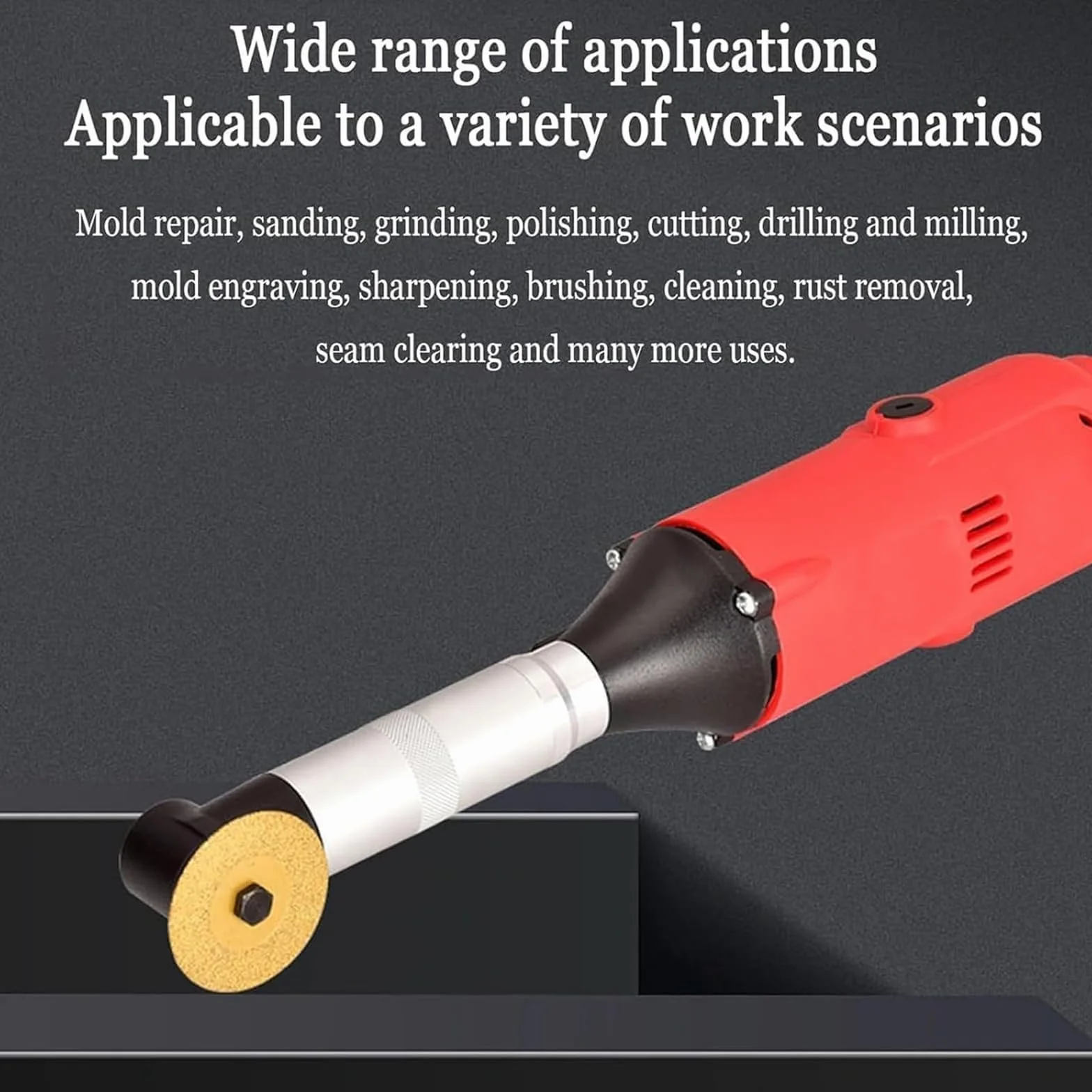 Meuleuse électrique 350 W, ouvre-Joint for carrelage, Nettoyeur avec 15000 TR/Min, 6 Vitesses Variables, for Le meulage, Le Polissage, la découpe et l'embellissement des Joints