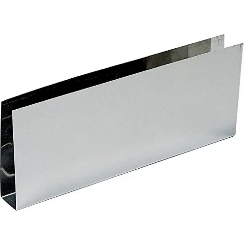 Plinthe bas de porte nox brillant - En U - 930 x 150 mm - Duval