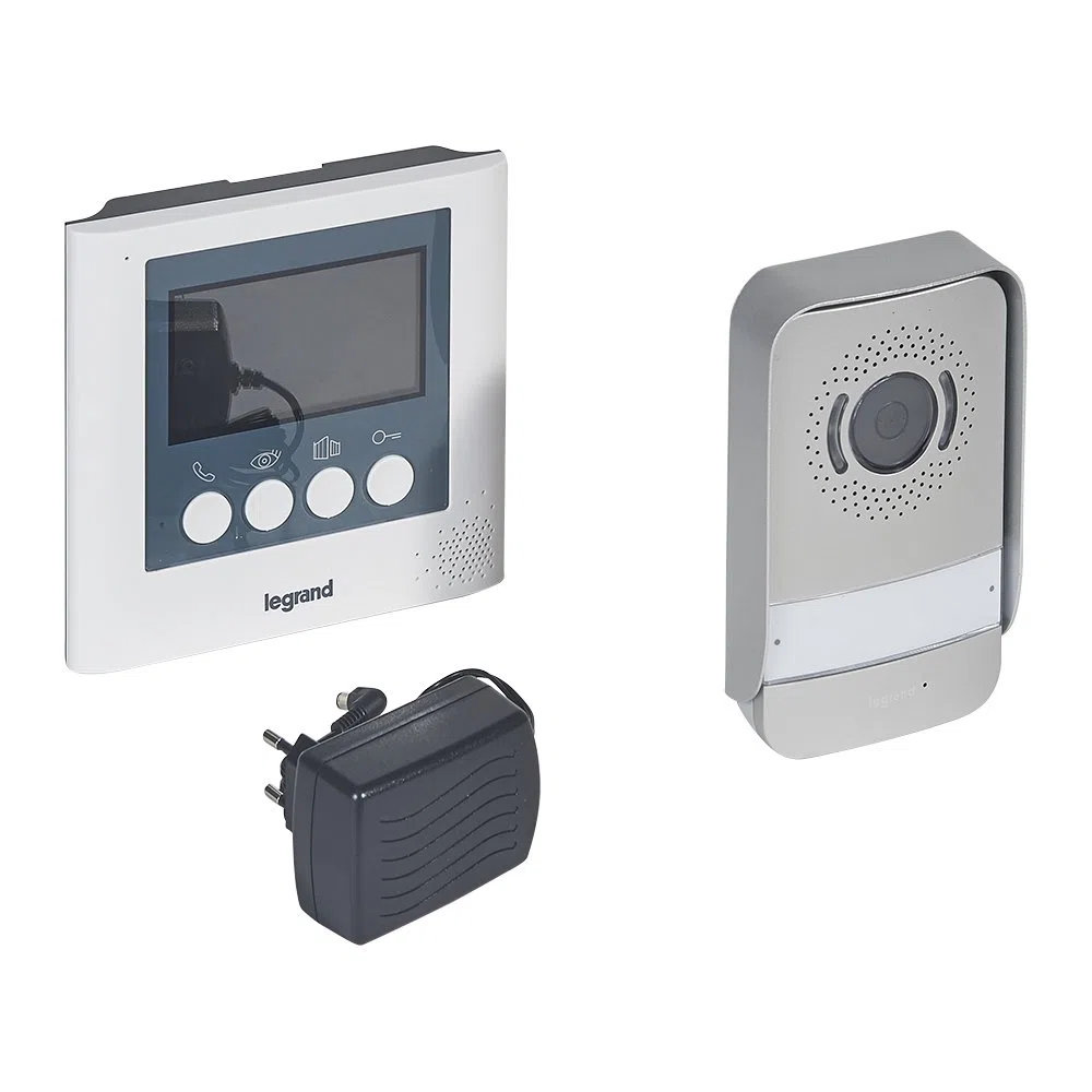 Legrand - Kit portier visiophone avec interphone et écran 4,3pouces