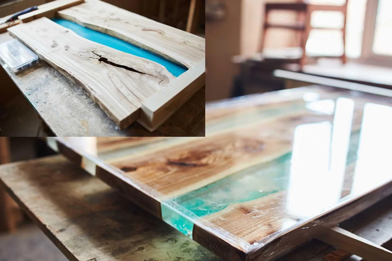 30Kg 2K Résine époxy transparente Glaçage Epoxyde bi composant Epoxy Resine Coulée Cristalline PRV table sol bois fibre carrelage colle DIPOXY-2K-700