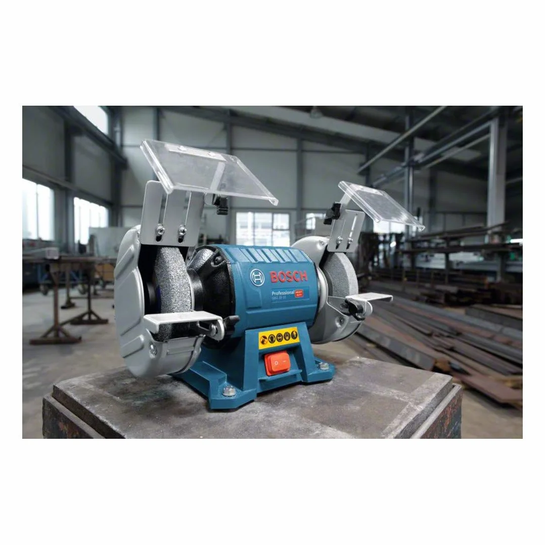 Bosch Professional touret à meuler GBG 35-15 (meules Ø 150 mm, 350 W, avec meules à grain normal de 24, 60)