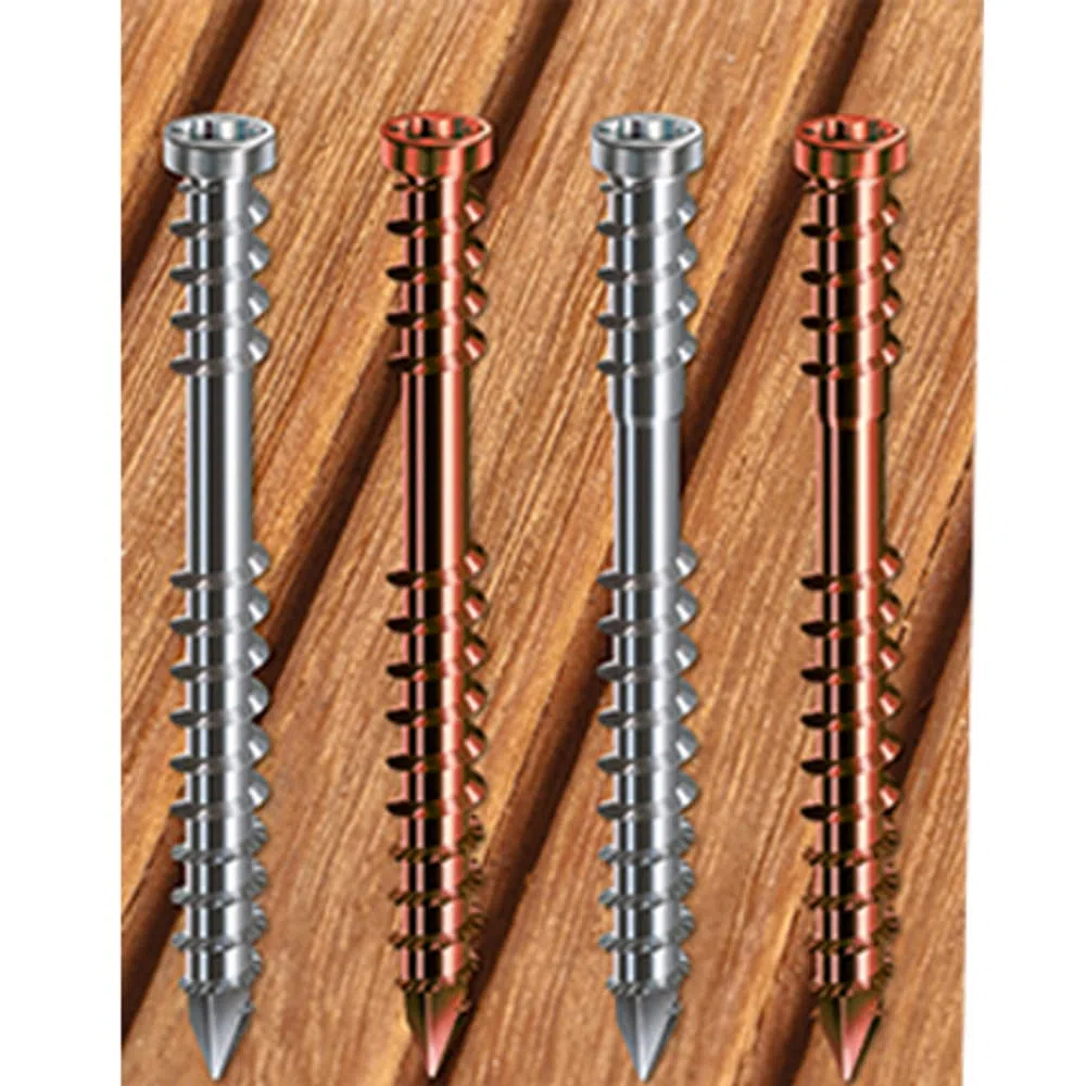 Lot de 550 vis terrasse inox tęte cylindrique étoile SPAX, Diam.5 mm x L.50 mm