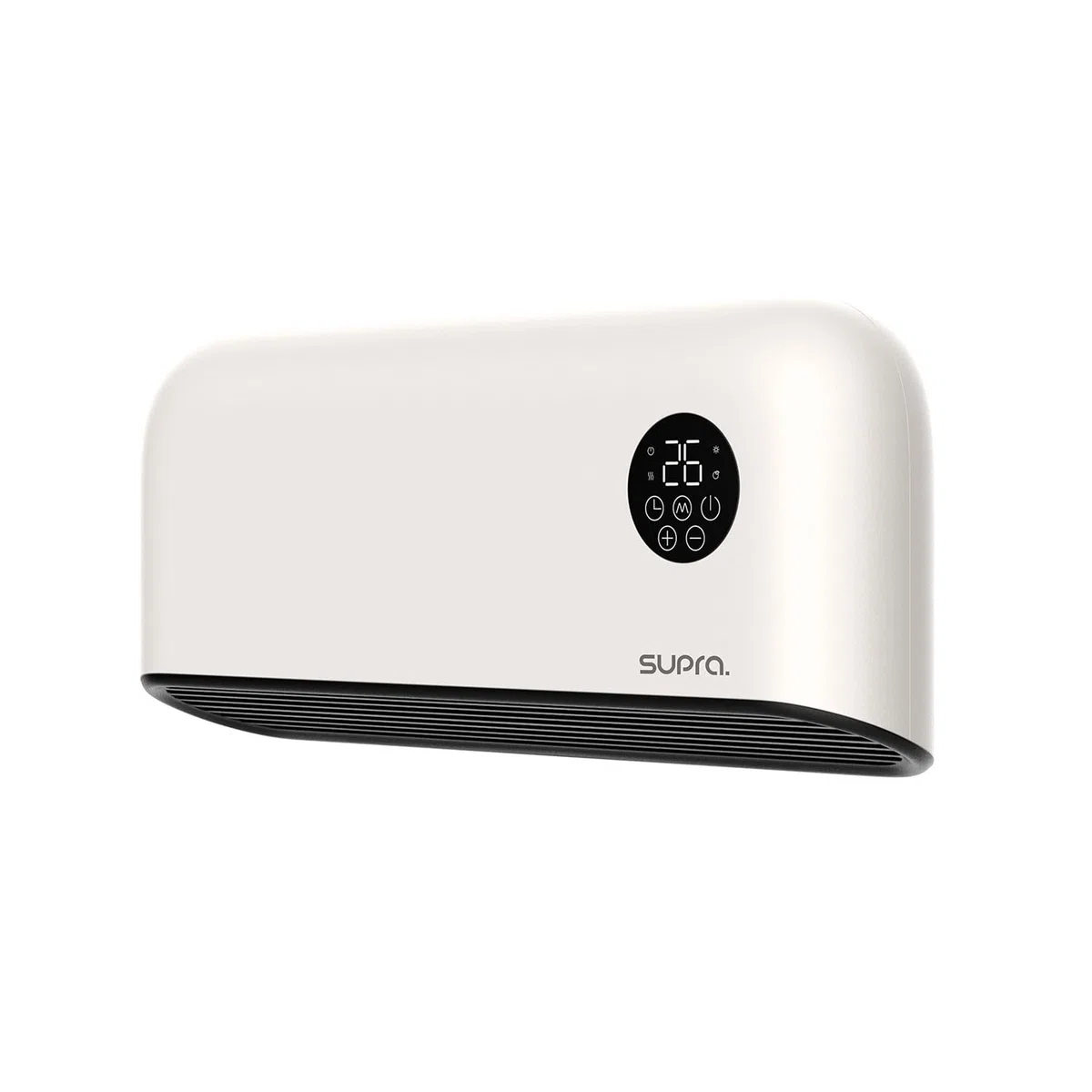 SUPRA TINO CERAM – Chauffage Soufflant | 2000W | Fixe ou Mobile | Programmable | Télécommande | Écran LED | Détection Fenêtre Ouverte | IP22 | Mode ECO