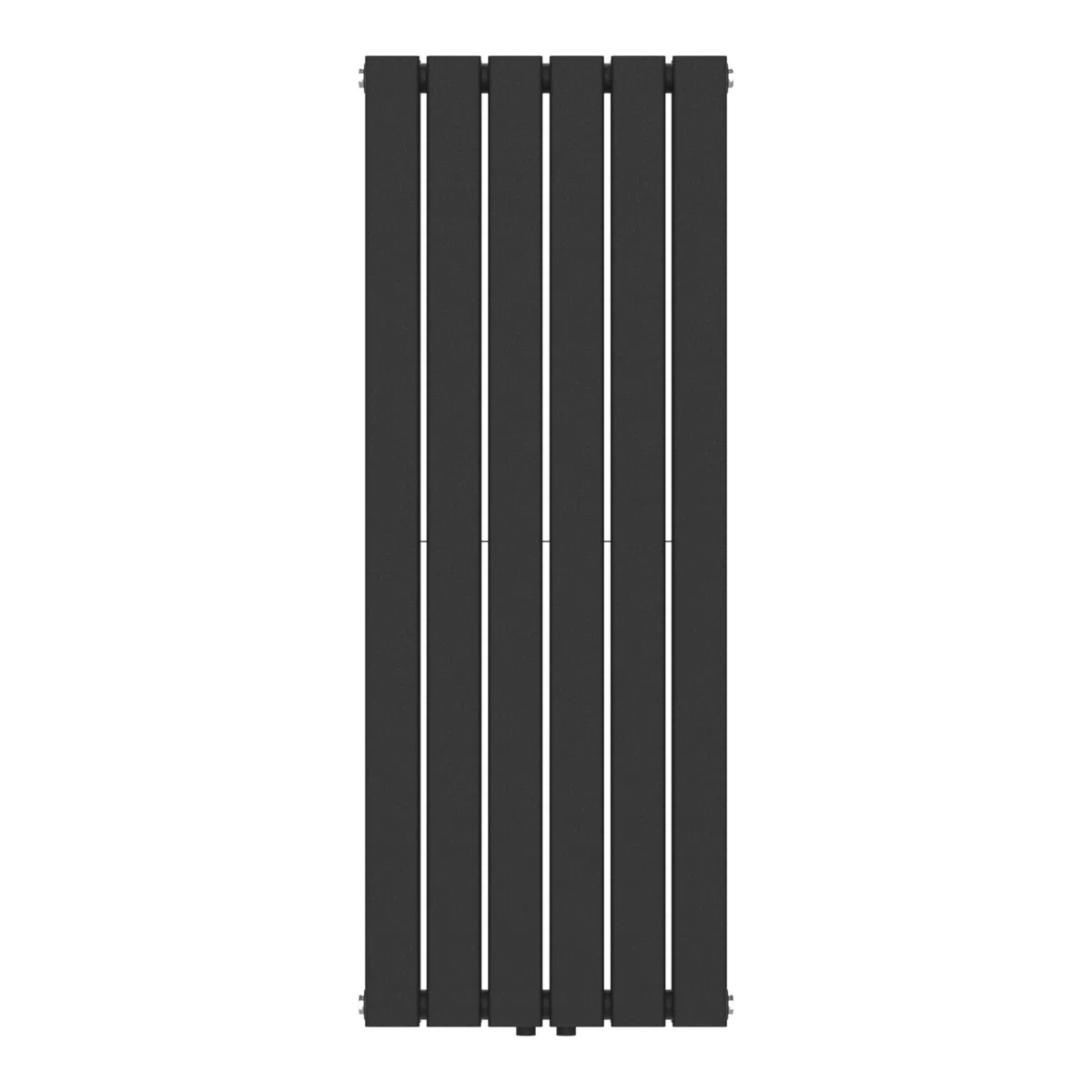 [neu.haus] Radiateur à Panneaux Double Radiateur Design Plat Chauffage Central pour Salon Chambre Salle de Bain 1140 W Acier 120 x 45 cm Noir