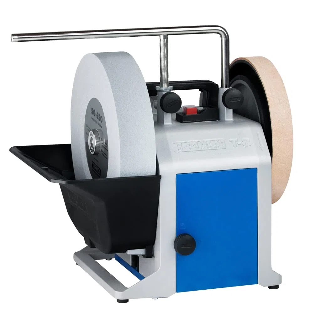 Tormek Meuleuse à eau T8 d'origine - Système d'affûtage humide pour outils de coupe