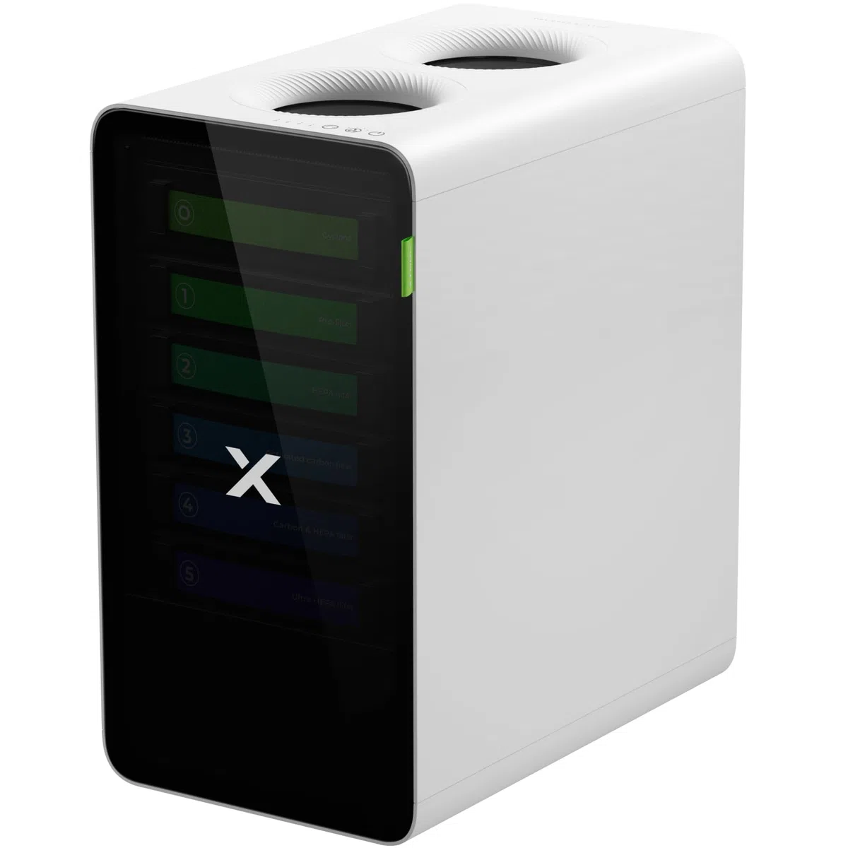 xTool SafetyPro AP2 Purificateur de Fumée pour Imprimante 3D et Graveur Laser, Filtration à 6 Couches, Système SuperCyclone, 10x Durée de Vie du Filtre Longue, Synchronisation Automatique
