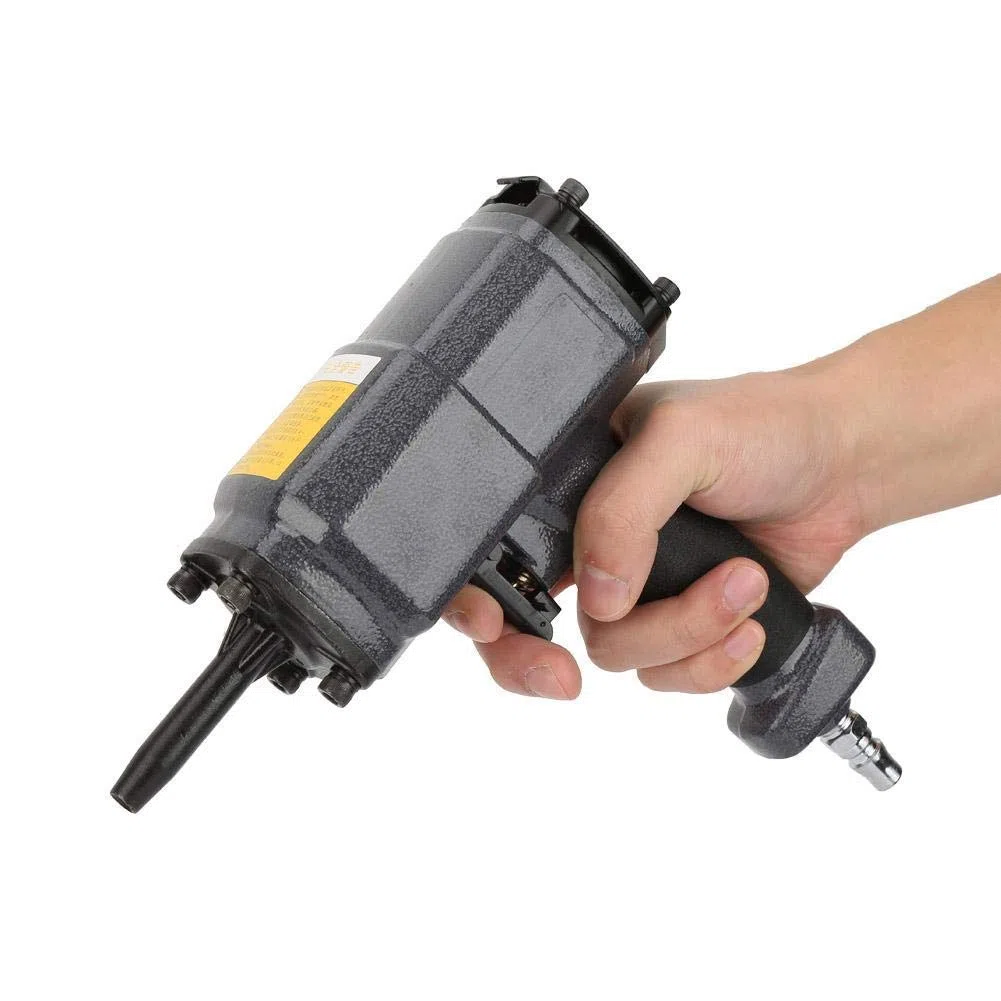 Extracteur de Clou Pneumatique, NP-50 Rapid Cloueur Pneumatique d'Agrafeuse Pistolets de Puissance d'Extracteur de Clou 0.4-0.7MPa, Agrafeuse Pneumatique