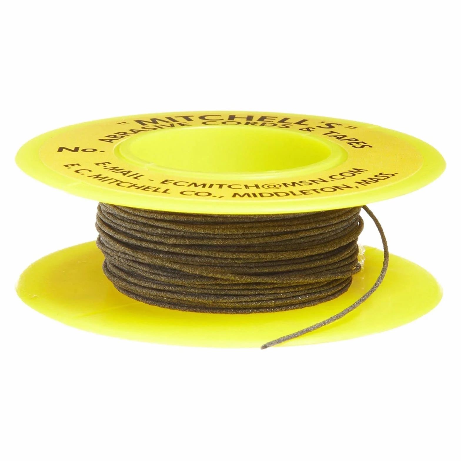 Mitchell Abrasives Cordon abrasif rond 49, oxyde d'aluminium, grain 120, 208,3 cm de diamètre x 15,2 m