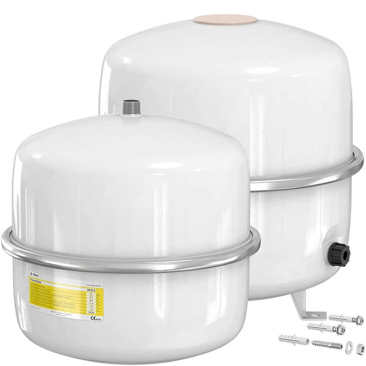 Flamco Flexcon vase d'expansion Solar 50L - 2.5 bar - Conçu pour les installations solaires - 16065