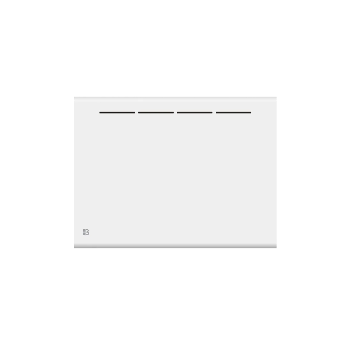 BESTHERM - Radiateur électrique fixe à inertie sèche céramique 1000W Bestherm ATLAS horizontal blanc