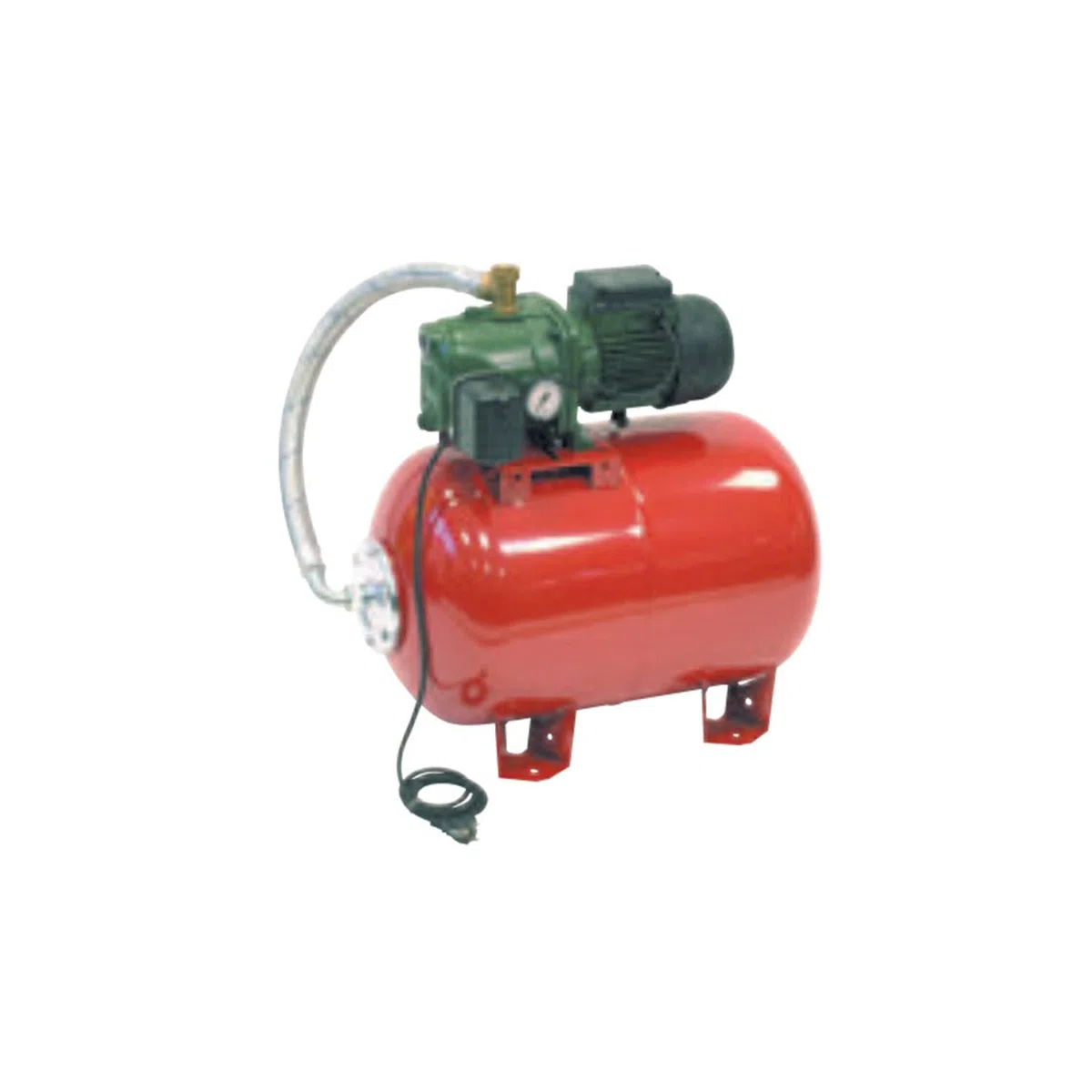 Surpresseur 60L DAB AQUAJETRED10260M - Réservoir horizontal à vessie avec pompe a eau 0,75 kW jusqu'à 3,6 m3/h monophasé 220V