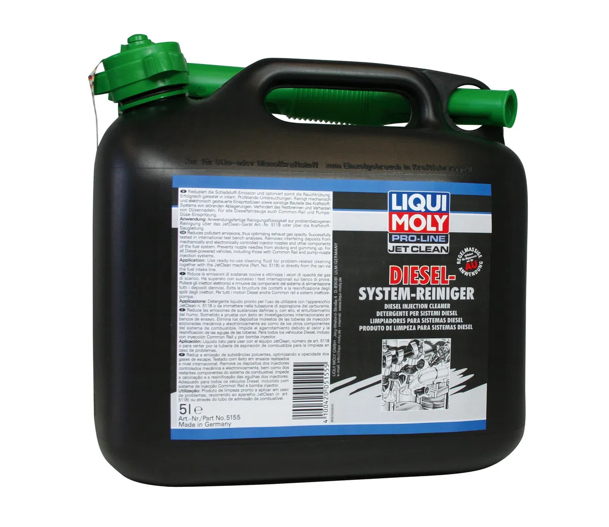 LIQUI MOLY 5155 Nettoyant injecteur diesel 5L Diesel