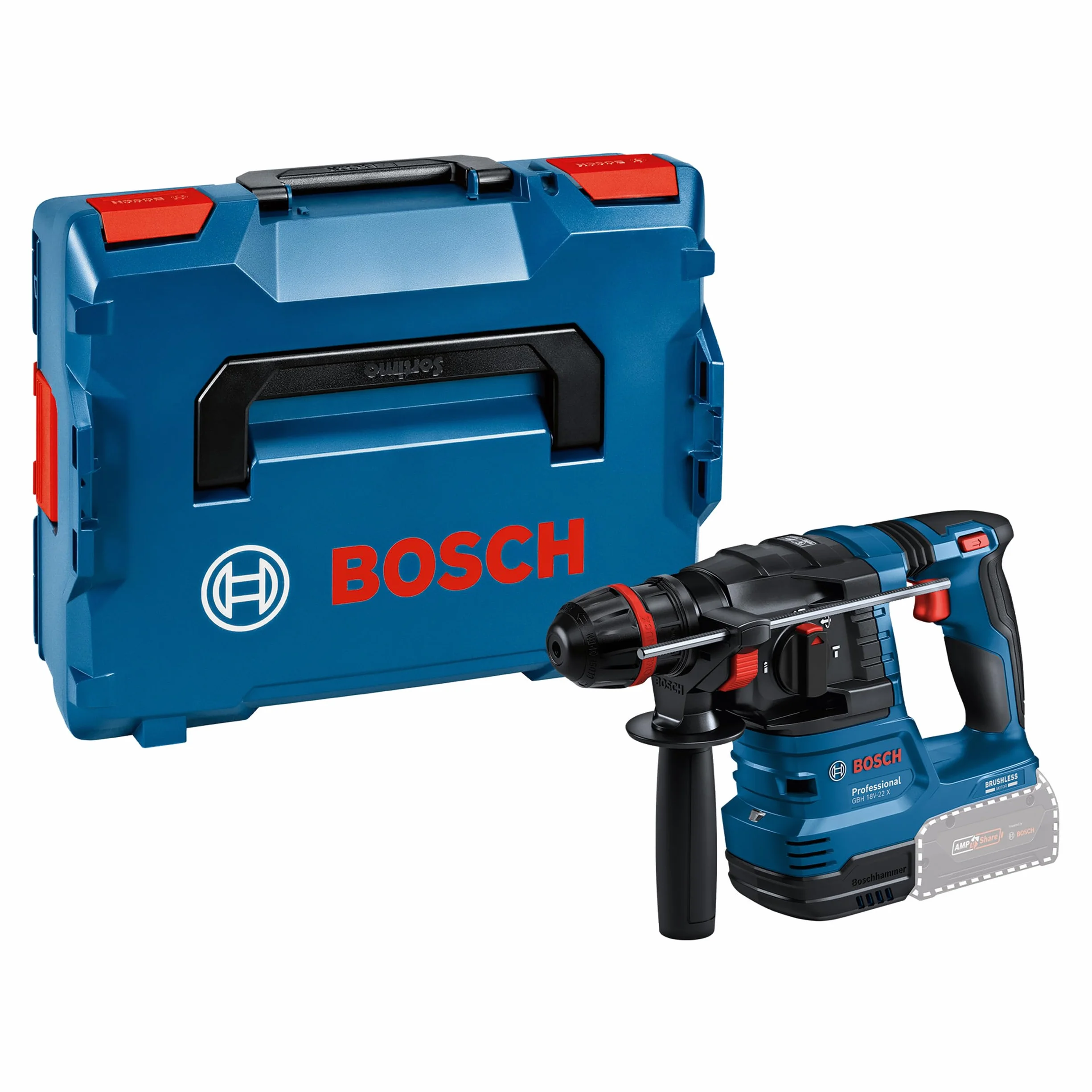 Bosch Professional 18V System perforateur sans-fil GBH 18V-22 X (avec L-BOXX-136)