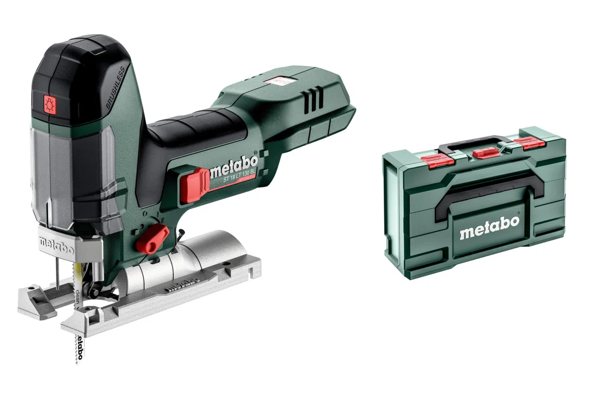 Metabo ST 18 LT 130 BL Scie sauteuse sans fil 601054840 sans batterie 18 V Nombre d’accus fournis 0