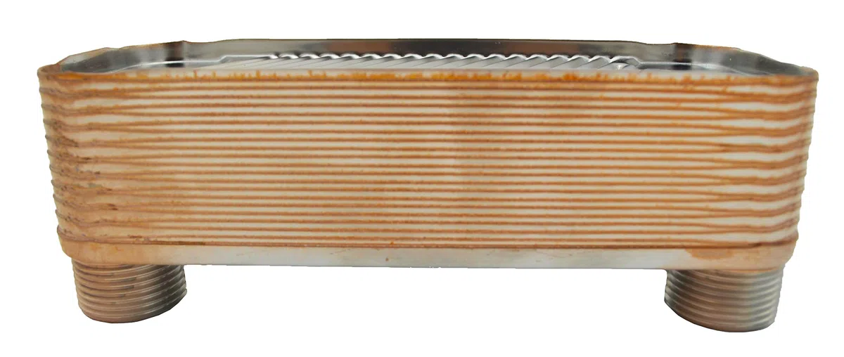 Nordic Tec Ba-12-20 Échangeur de chaleur en acier inoxydable avec isolation 20 plaques 45 kW 3/4"