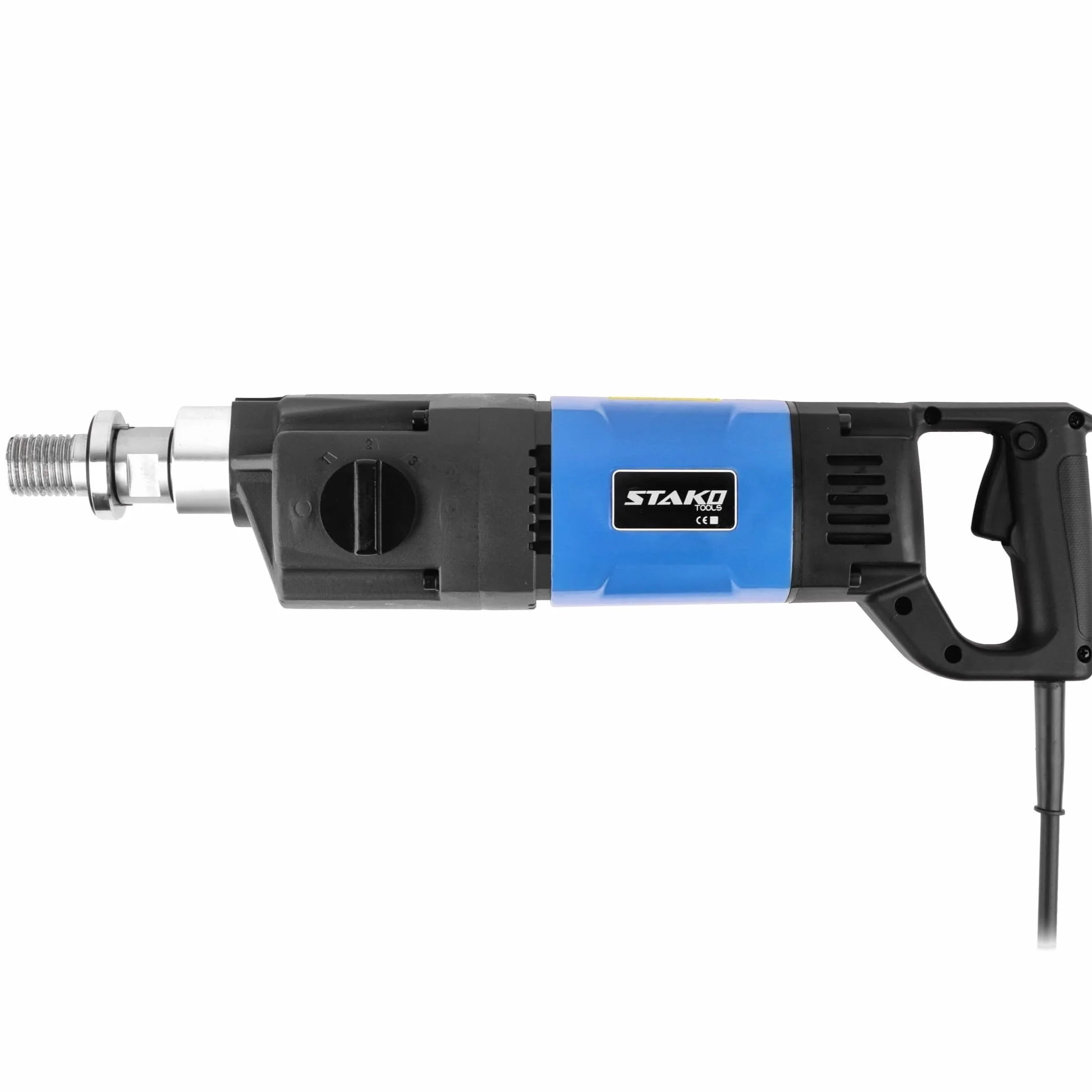 STAKO Carotteuse professionnelle 2300 W - Diamètre max 165-202 mm - Poids 6 kg - Carotteuse diamant PRCD 3 vitesses
