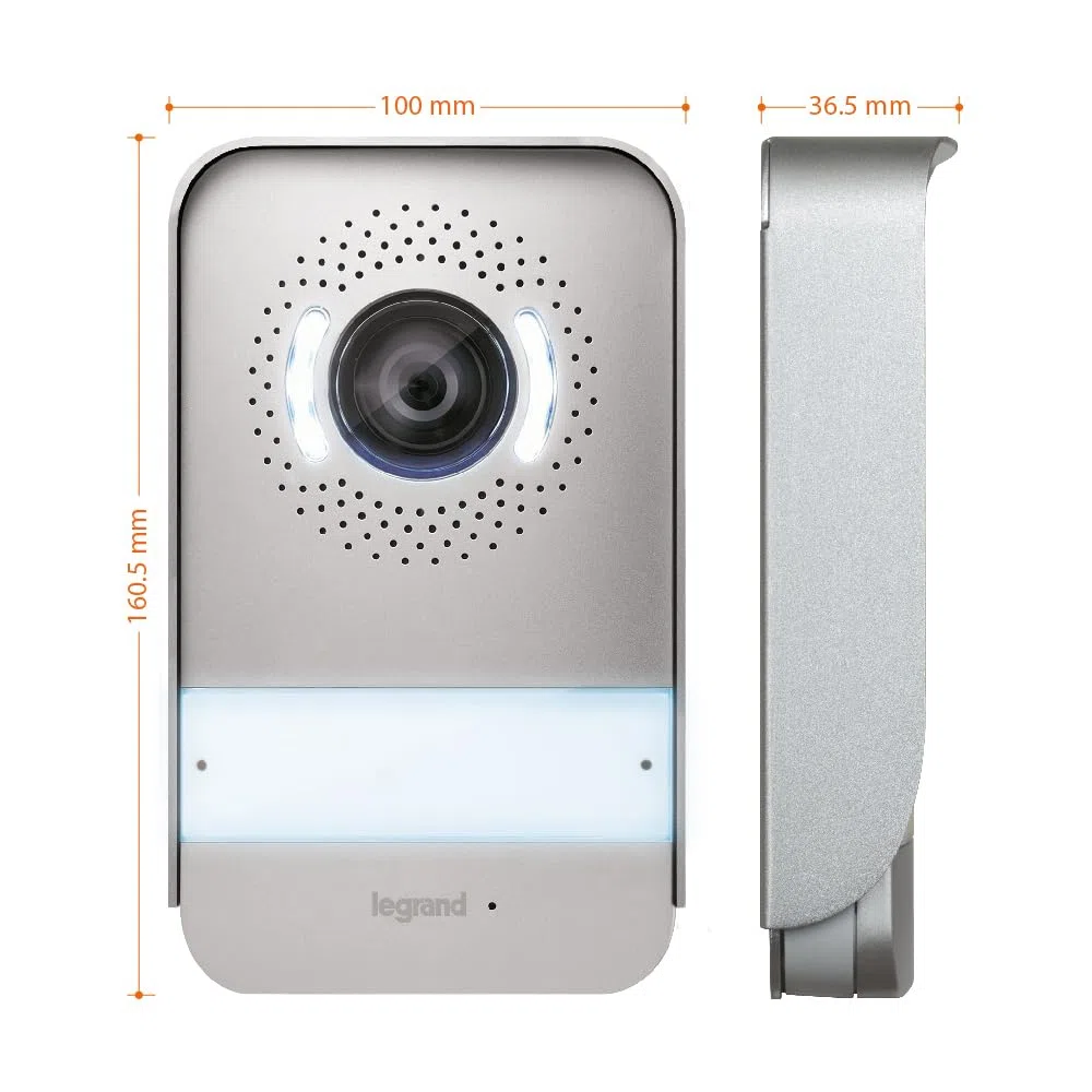 Legrand - Kit portier visiophone avec interphone et écran 4,3pouces