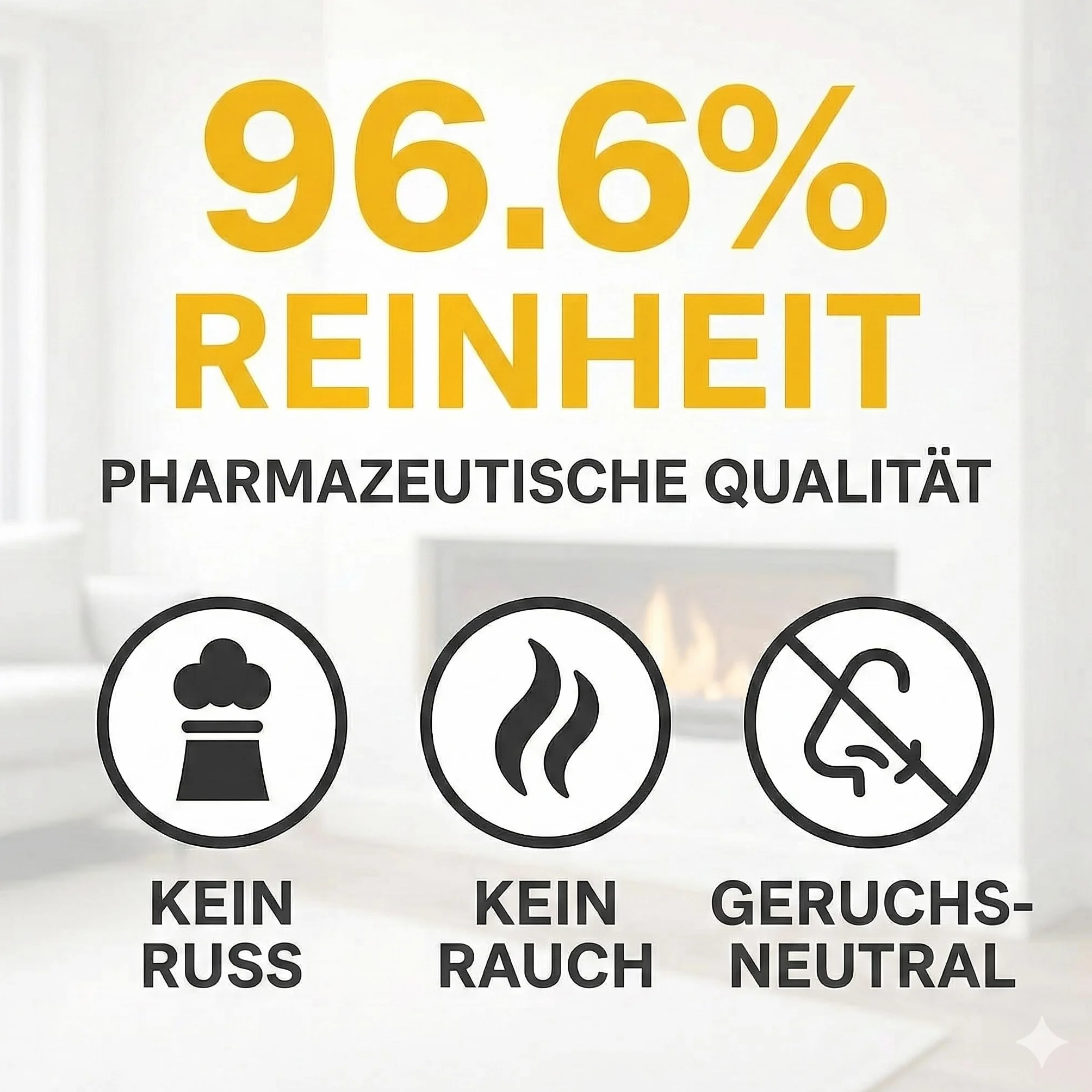GiDeli Bioéthanol 25L Éthanol 96,6% Bio Alcool Inodore et Propre à Brûler pour Cheminées Intérieures et Extérieures