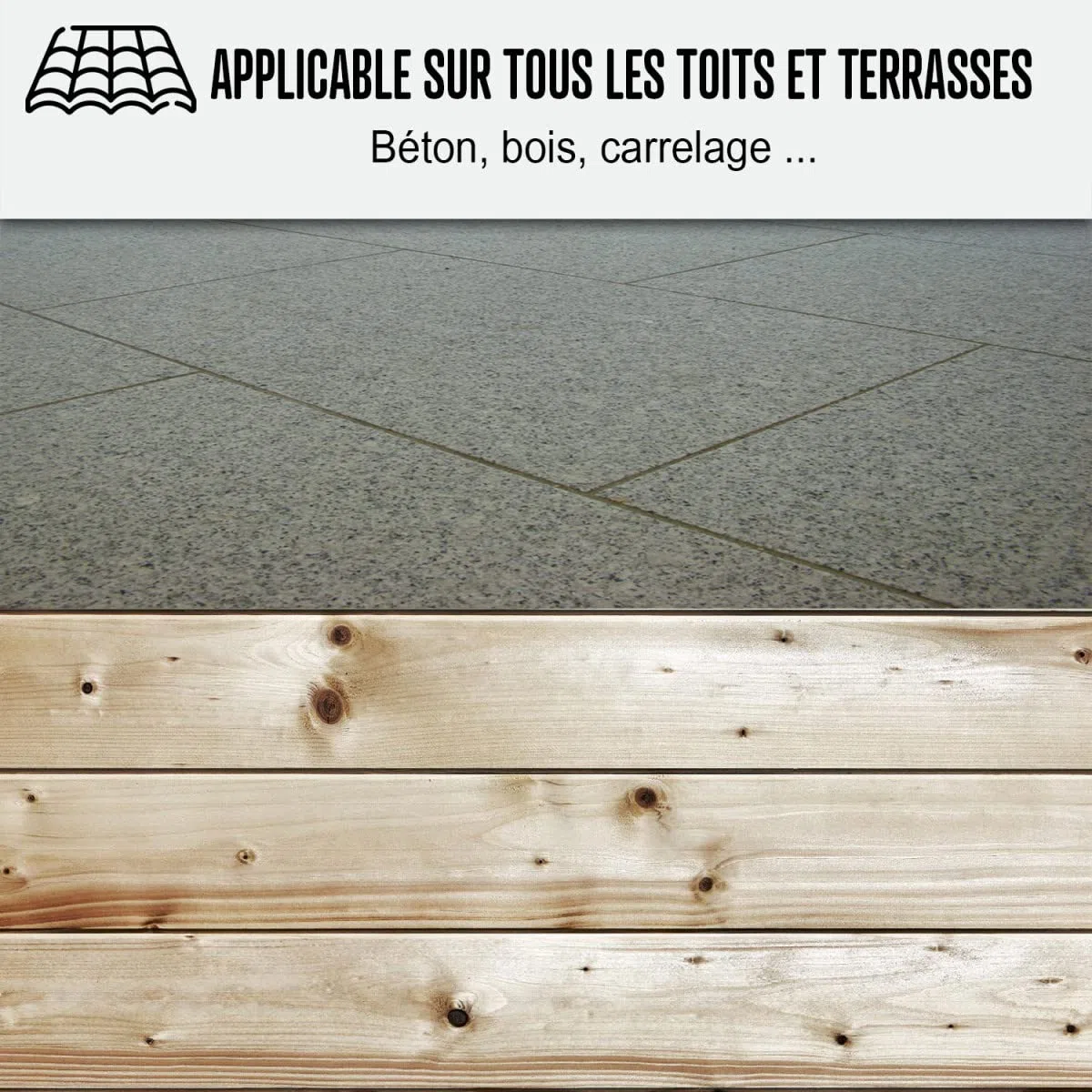 Étanchéité toit terrasse & toit plat | Résine et peinture étanche polyuréthane colorée, membrane liquide | ARCATHAN - 4 kg Beige - RAL 1001 - ARCANE INDUSTRIES
