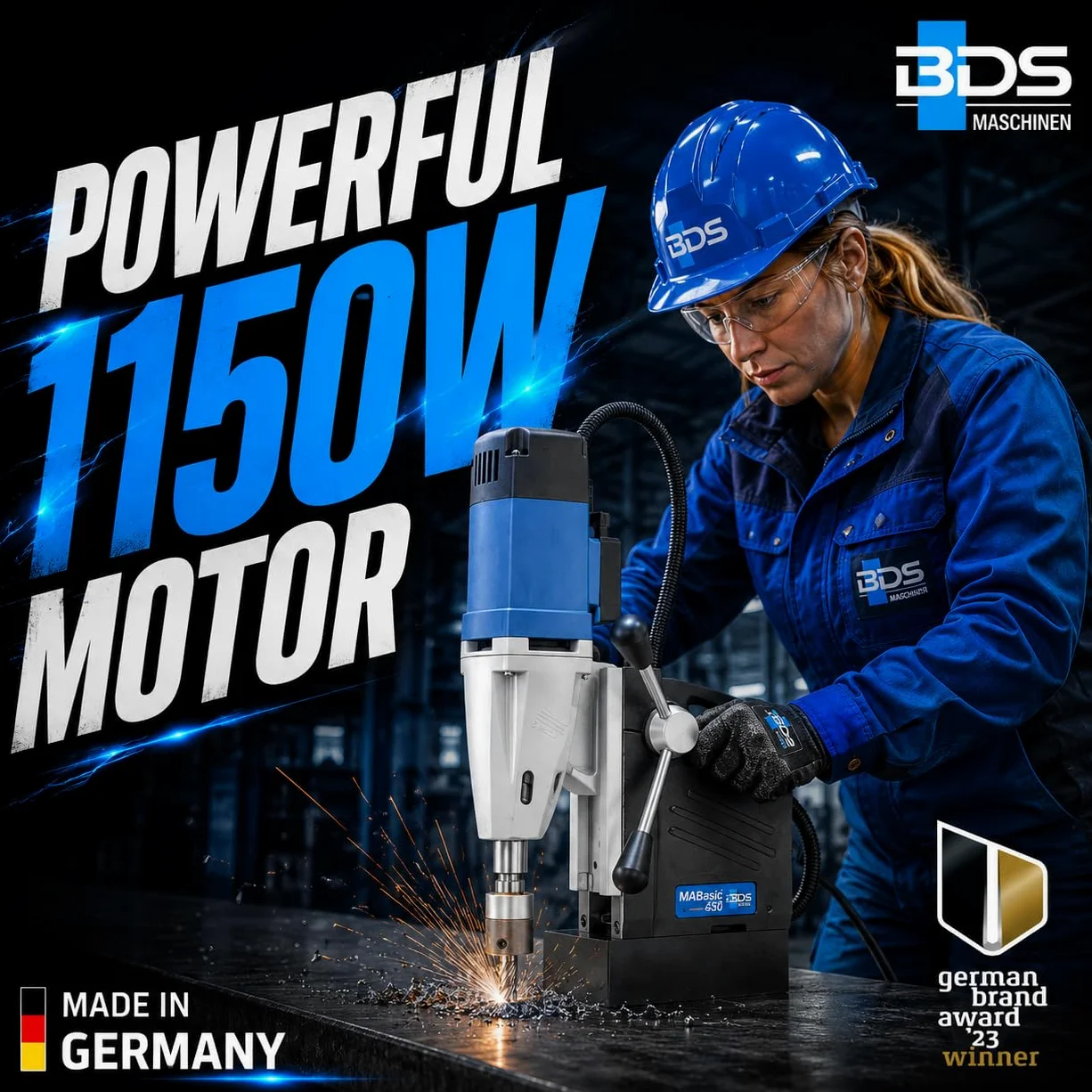 Unité de perçage magnétique MABasic 450, 230 V BDS