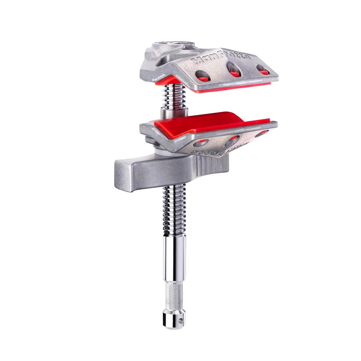 Manfrotto Pince Étau 5 cm à Mâchoire - Pince Robuste avec Mâchoire à l’Extrémité - Ouverture Maximale 5 cm - Charge Admissible 50 kg - Spigot Baby 5/8″ - C50EJ