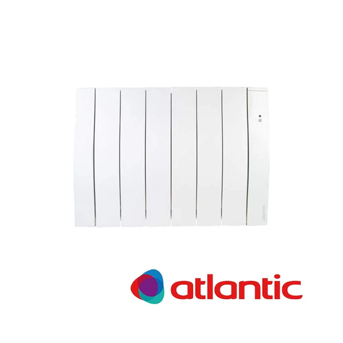 radiateur connecté - atlantic galapagos - horizontal -1250w - blanc - atlantic 500612